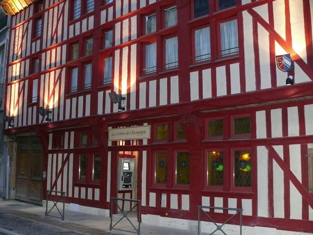 Brit Hotel Comtes De Champagne - Troyes Centre Historique Eksteriør billede